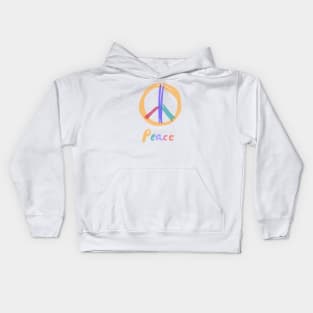 Peace Symbol Kids Hoodie